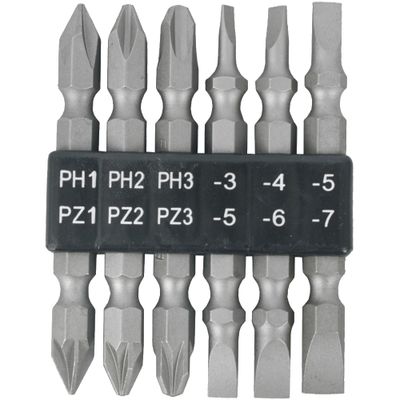 S/d Dbl.end Set Ph/pz/sl 6pce